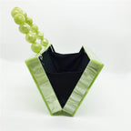 Apple Green Acrylic Dinner Bag