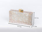  Ice Crackle Acrylic Box Bag