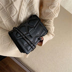 rivet chain crossbody bag