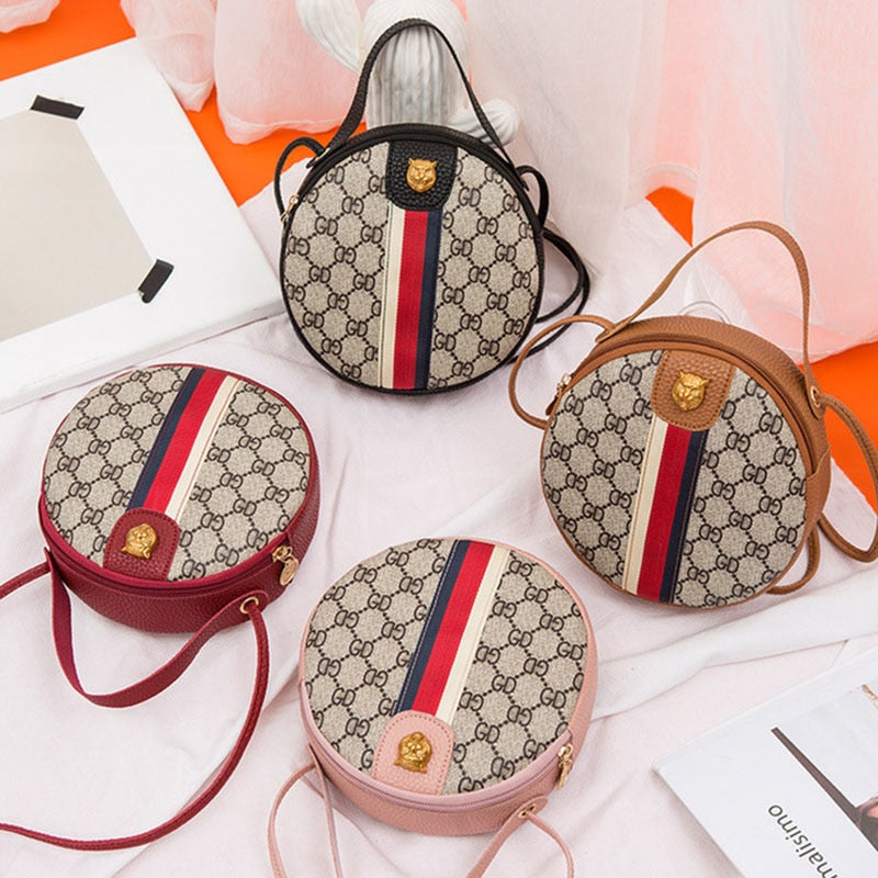 Tiger Head Crossbody Bag