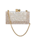  Ice Crackle Acrylic Box Bag