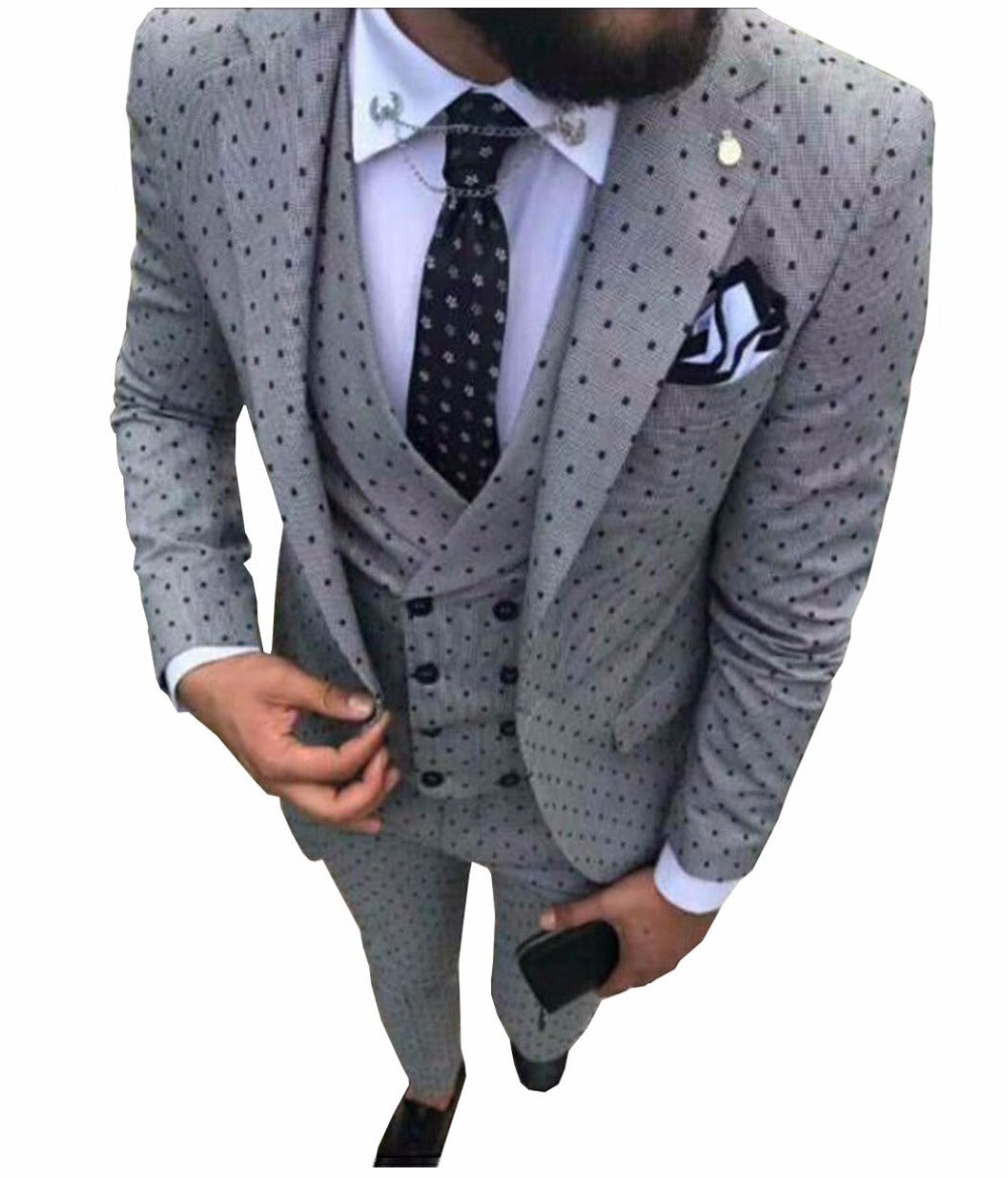  Men's Three-Piece Suit