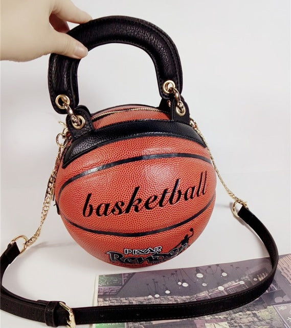  Basketball Shape Handbag
