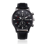 Retro Leather Band Men's Watch