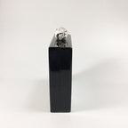 marbled acrylic clutch bag
