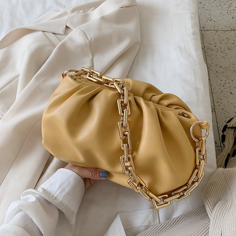 chain crossbody hobo bag