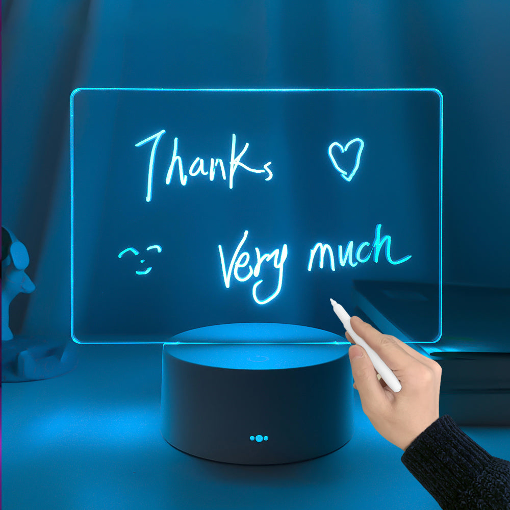 LED note board night light