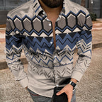 3D patchwork print jacket