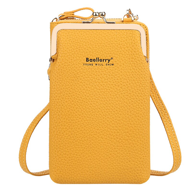Women's Small Shoulder Bag with Phone Pocket