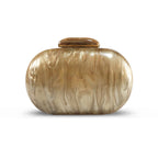 oval acrylic clutch bag