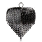 Rhinestone Ring Clutch Bag