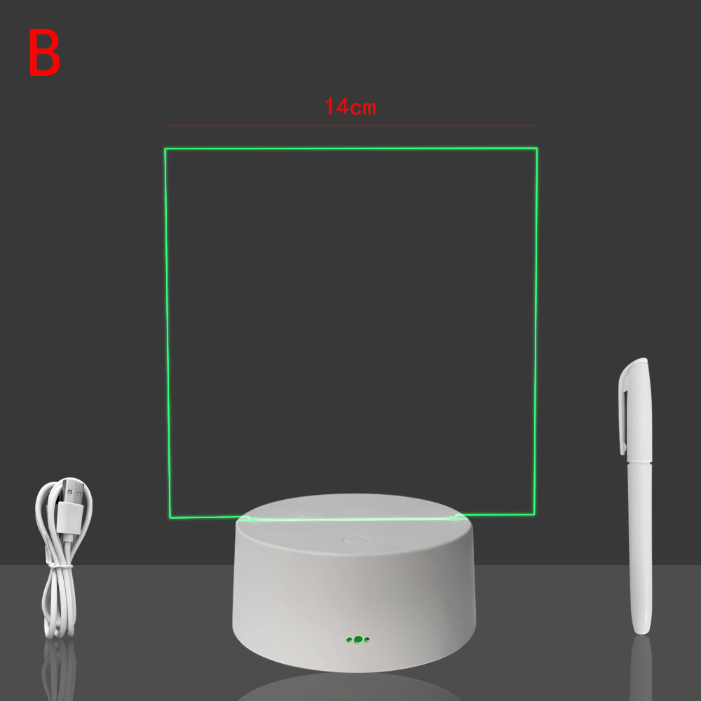 LED note board night light