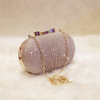 Golden Bridal Clutch Bag