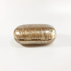oval acrylic clutch bag