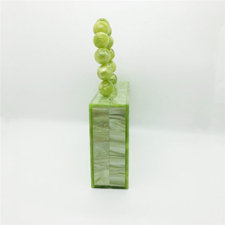 Apple Green Acrylic Dinner Bag