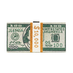 money print clutch bag
