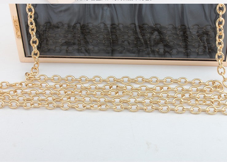 perfume bottle clutch bag