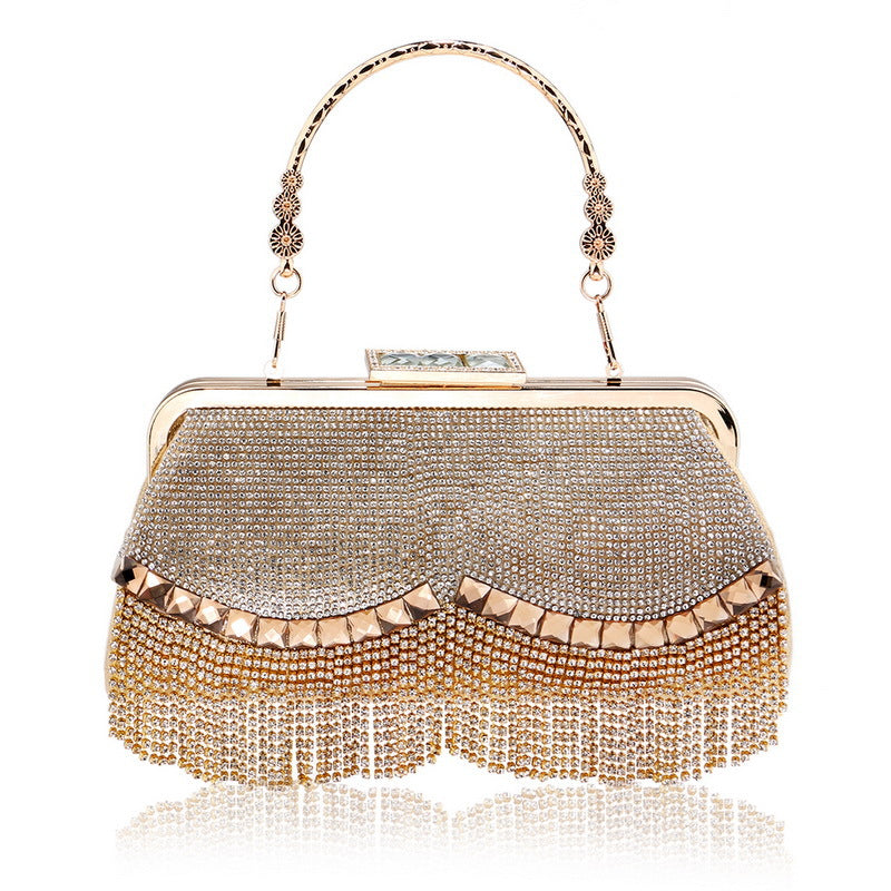  Fringed Evening Clutch Bag