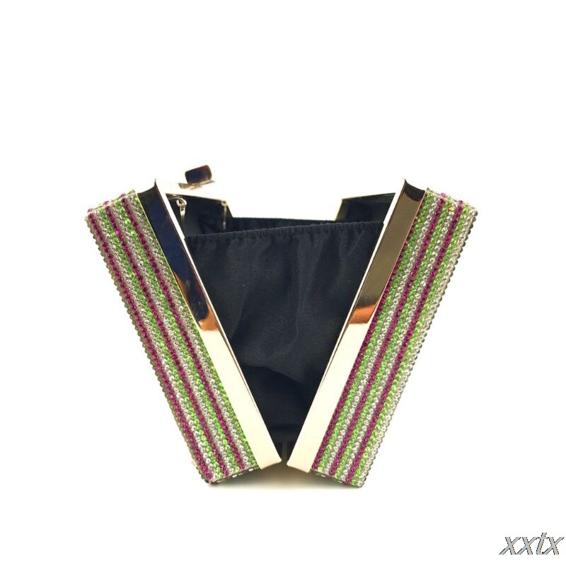 money print clutch bag