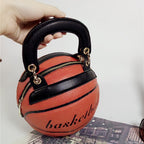  Basketball Shape Handbag