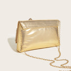 gold evening bag