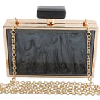 perfume bottle clutch bag