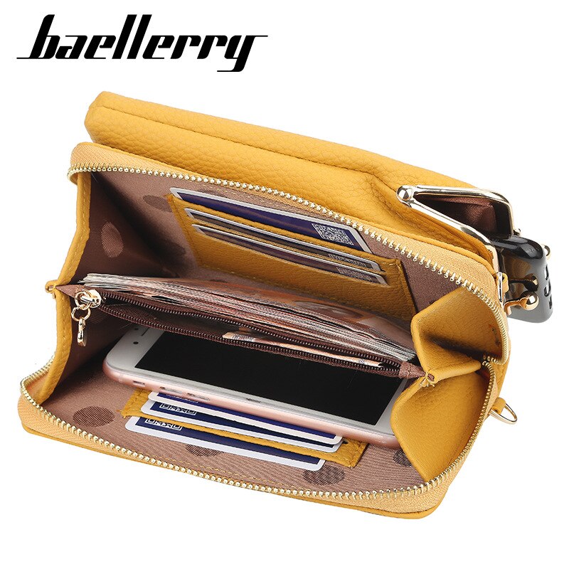 Women's Small Shoulder Bag with Phone Pocket
