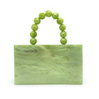 Apple Green Acrylic Dinner Bag
