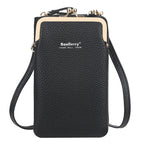 Women's Small Shoulder Bag with Phone Pocket