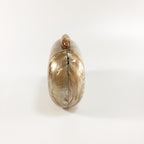 oval acrylic clutch bag