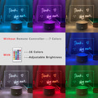 LED note board night light