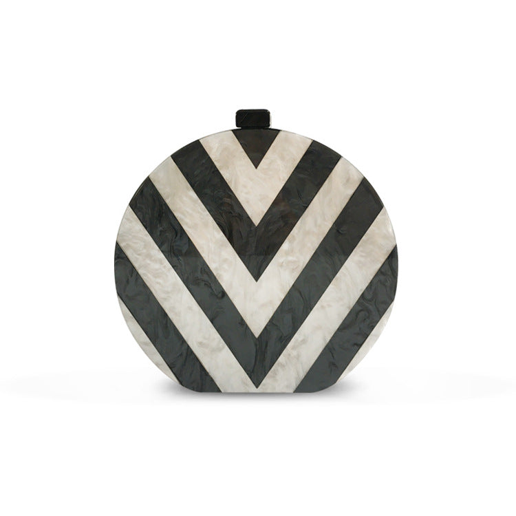  Pearlescent Acrylic Clutch Bag