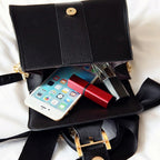 Velvet Bow Top Handle Bag