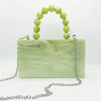 Apple Green Acrylic Dinner Bag