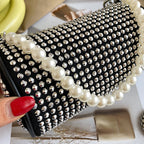 pearl crossbody bag