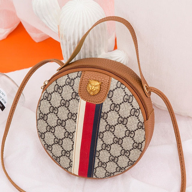 Tiger Head Crossbody Bag