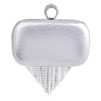 Rhinestone Ring Clutch Bag