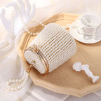 Pearl Bucket Evening Bag