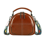 textured shoulder bag
