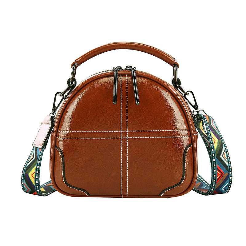 textured shoulder bag