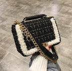 Woolen Pearl Tote Bag
