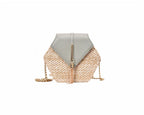  Hexagon Bohemian Straw Bag
