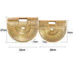 Handmade Bamboo Beach Bag