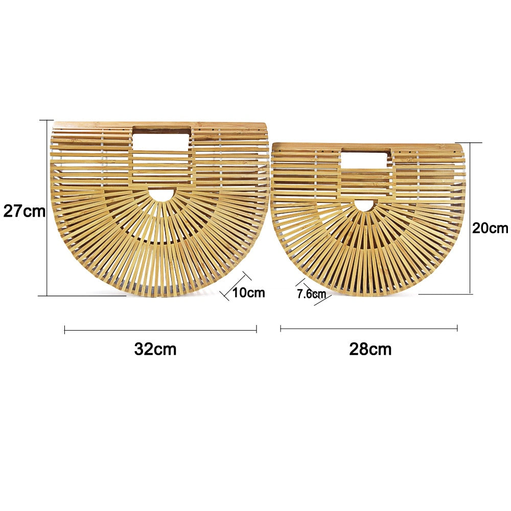 Handmade Bamboo Beach Bag