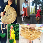 Handmade Bamboo Beach Bag