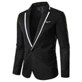 men's single button suit