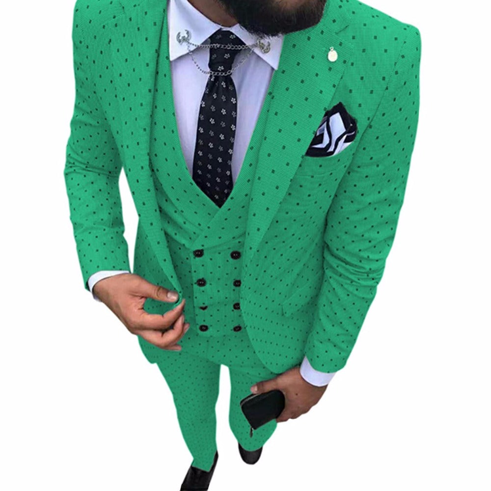  Men's Three-Piece Suit