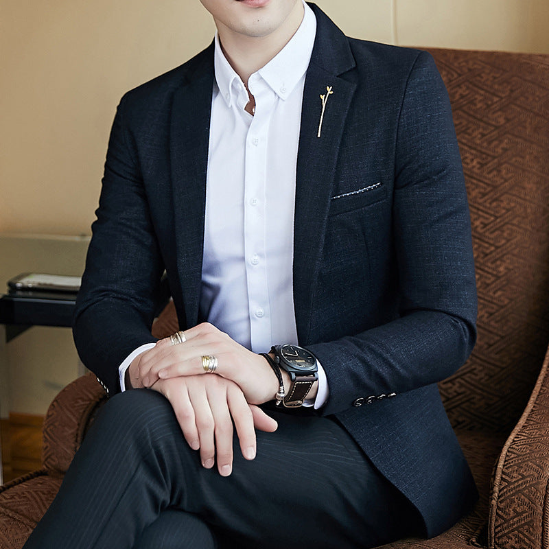 Fashionable Men's Polyester Coat