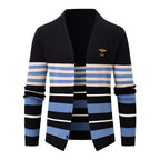 men's knit cardigan sweater
