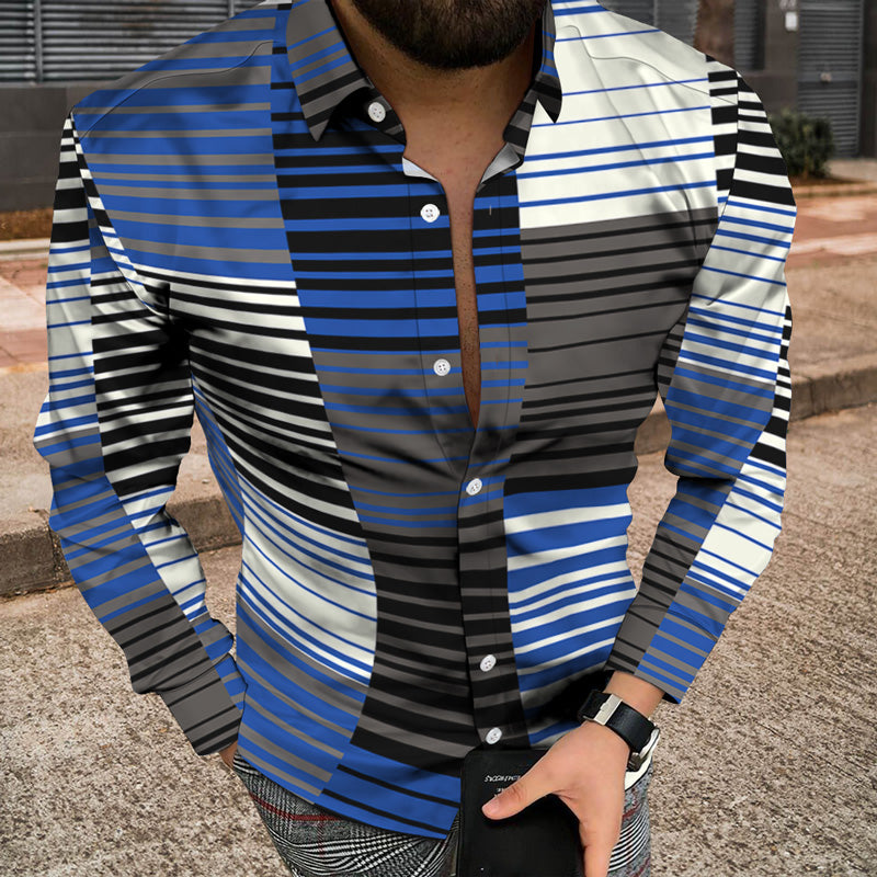3D patchwork print jacket